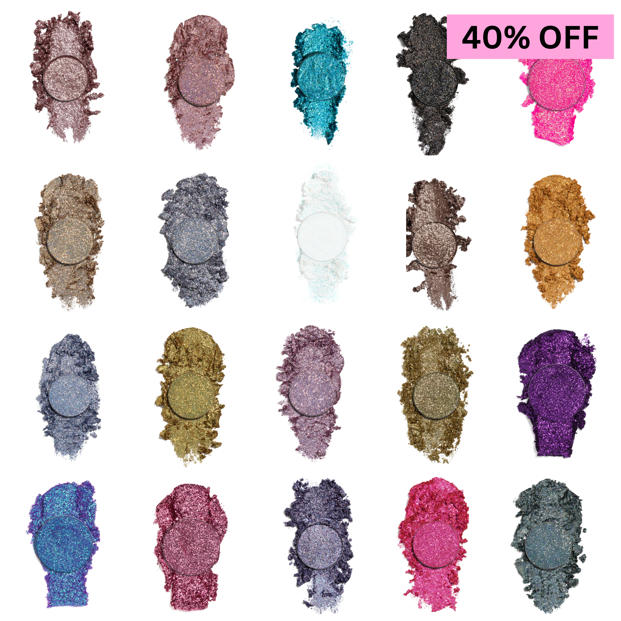 Pressed Glitter Bundle (20 Glitters)