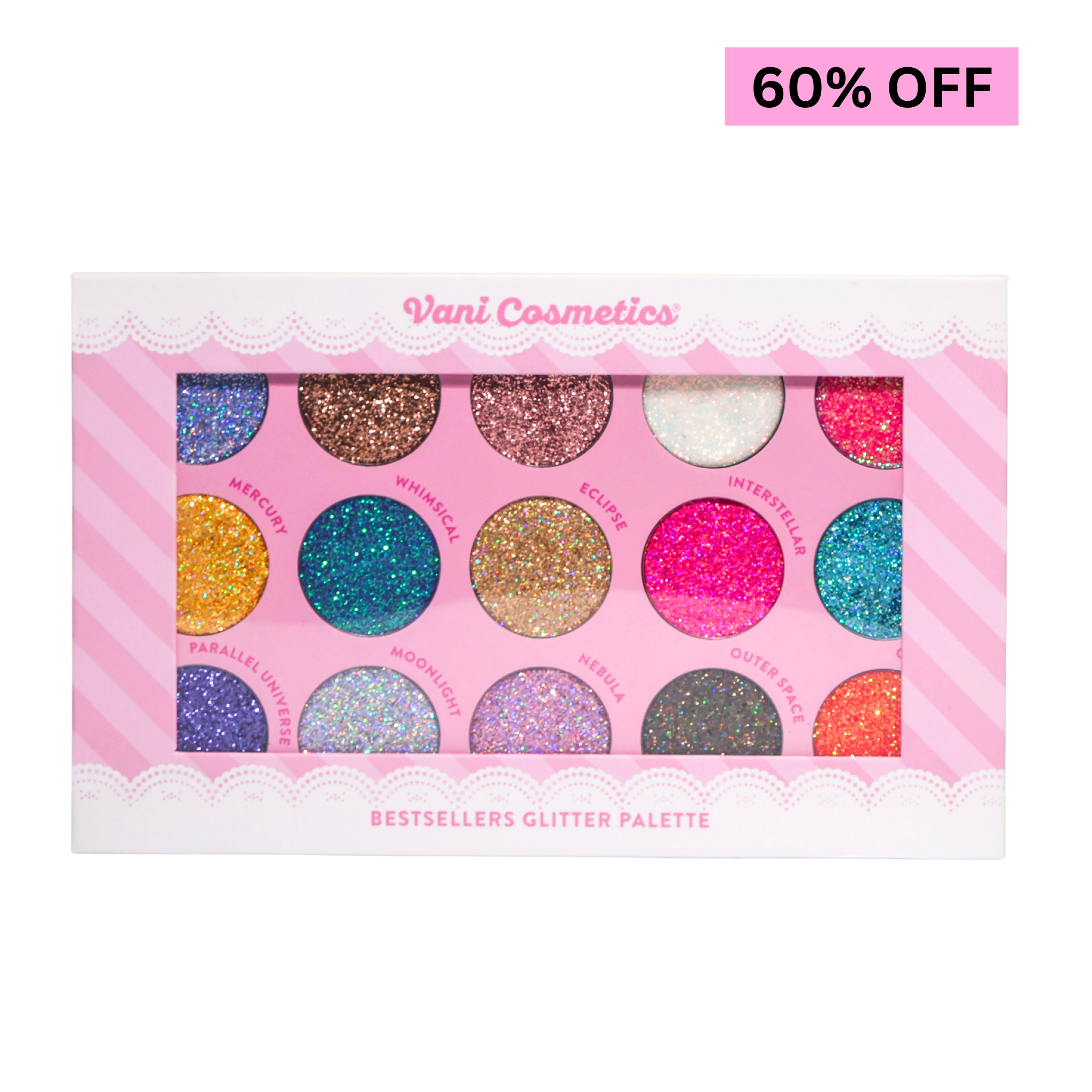 Bestsellers Glitter Palette