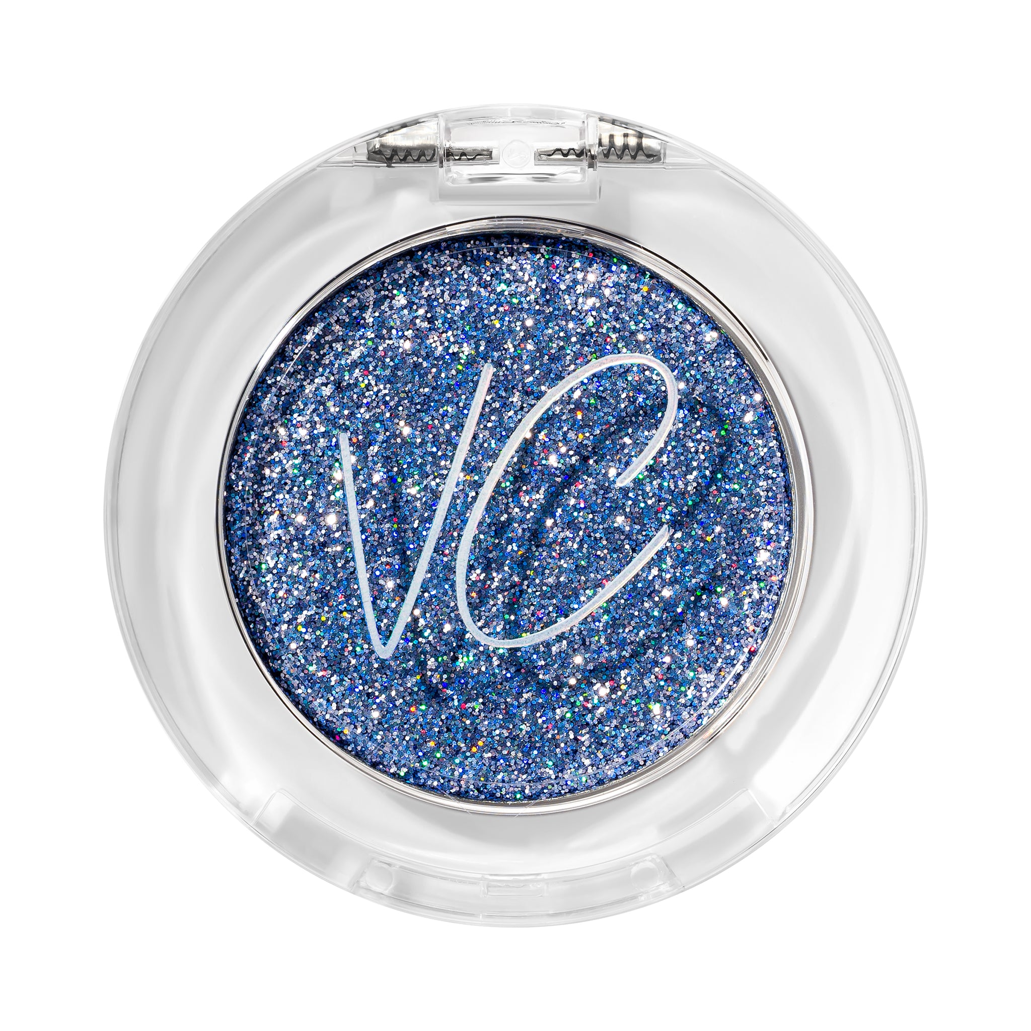 Silver Holographic Glitter Eyeshadow, Highly Pigmented Vegan
