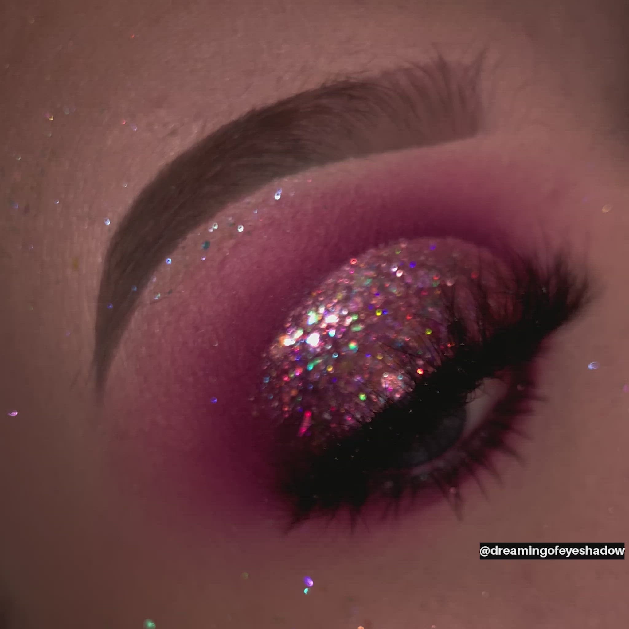 Baby Pink Pressed Glitter Eyeshadow Highly Pigmented | Vani Cosmetics
