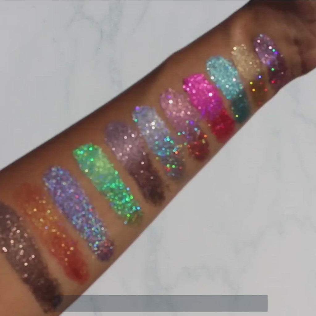 MASTERING GLITTER MAKEUP - 3 steps - Glitternisti